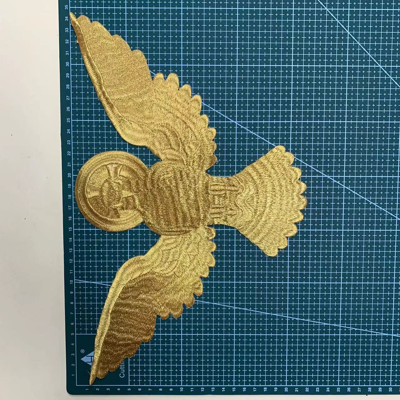 A variety of gold and silver lace clothing accessories and auxiliary materials