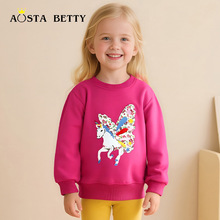 欧美风男童长袖T恤秋季新款儿童圆领运动衫圣诞节印花儿童套头衫详情10