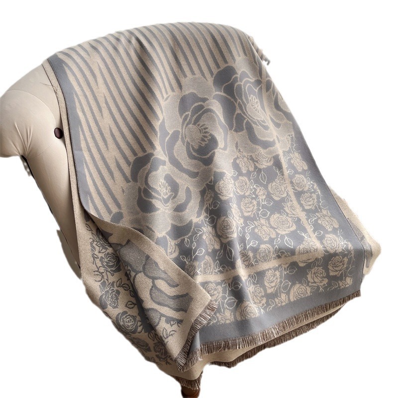 围巾/穆斯林时尚/围巾女士长款百搭/丝巾/围脖白底实物图