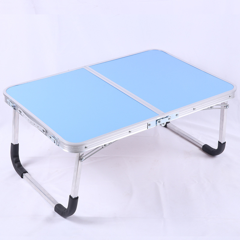 Folding aluminum alloy table