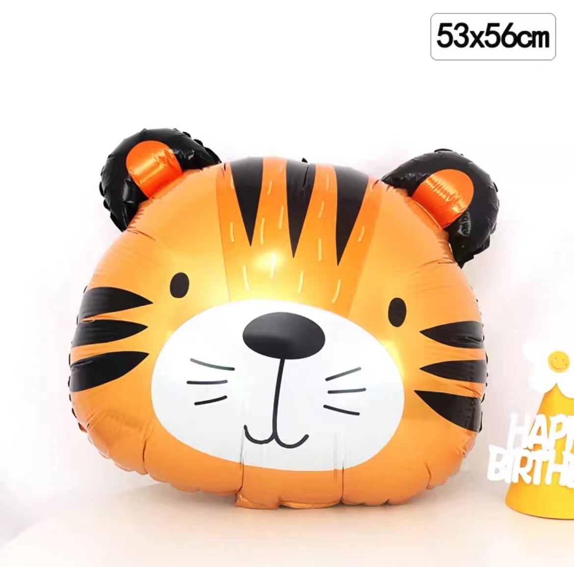 The new cross-border Korean cartoon animal series aluminum film balloons are a huge hit for Children's Day and birthday decoration. They can float in the air Item Picture