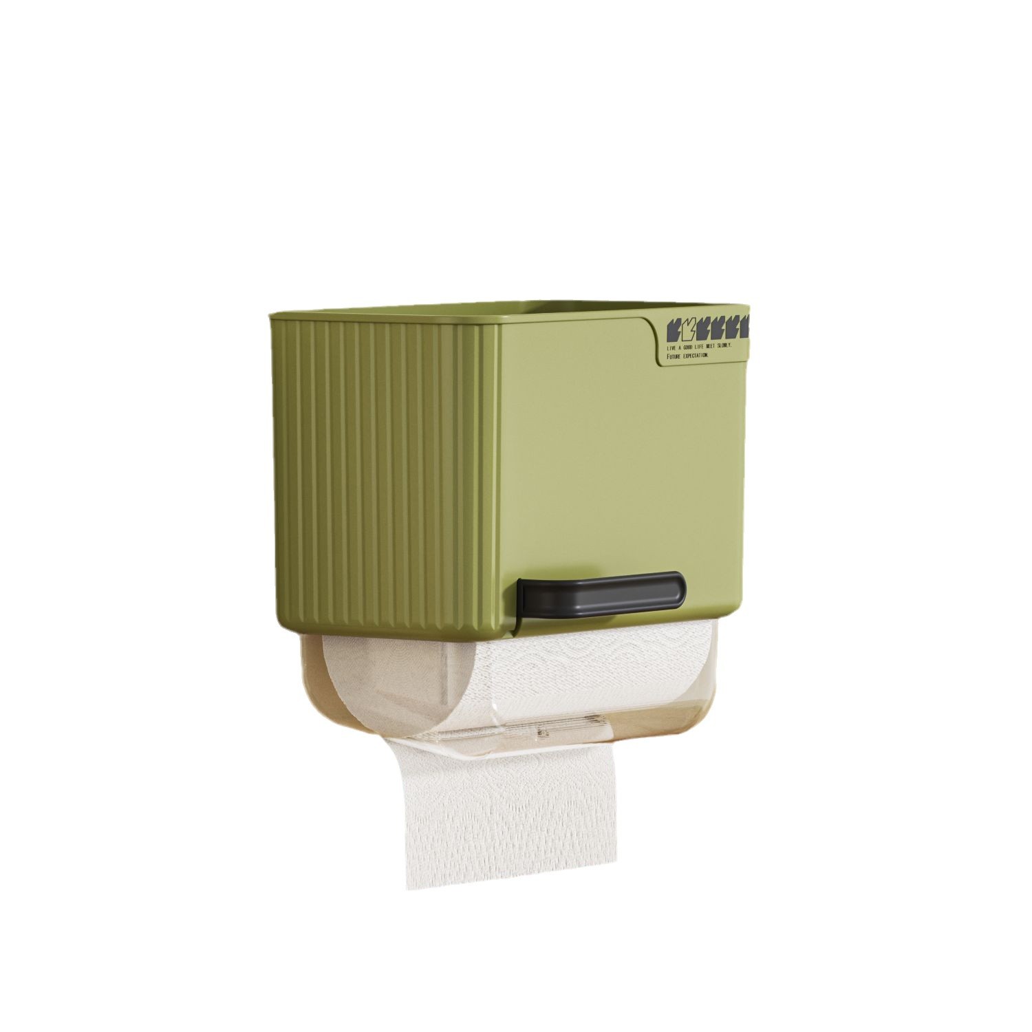Tissue box storage rack, toilet storage, toilet paper, tissue box, toilet paper box, wall-mounted bathroom, waterproof toilet roll tube Item Picture