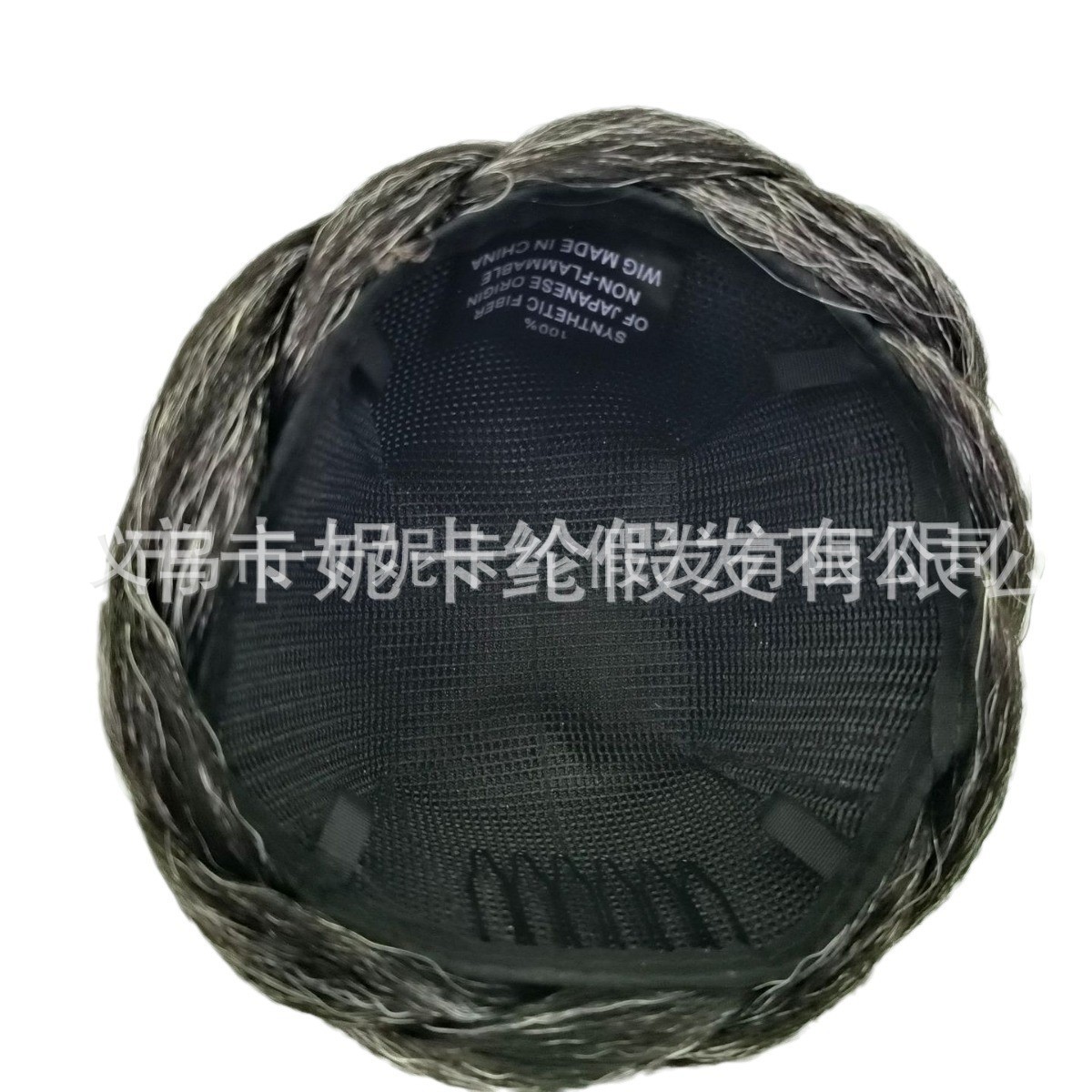 银白色假发千金公主饰婚纱造型赫本丸子头发圈新娘假发包#34