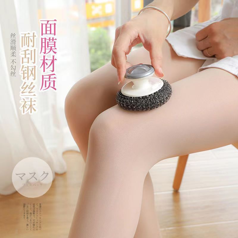钢丝袜女防勾细节图