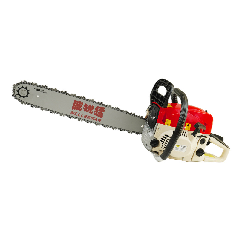 Wei Rui Man Gasoline Saw High Power Logging Saw Household Hand-Cut Tree Two-Stroke Hand-Held 5200 Garden Tool Application Scenario