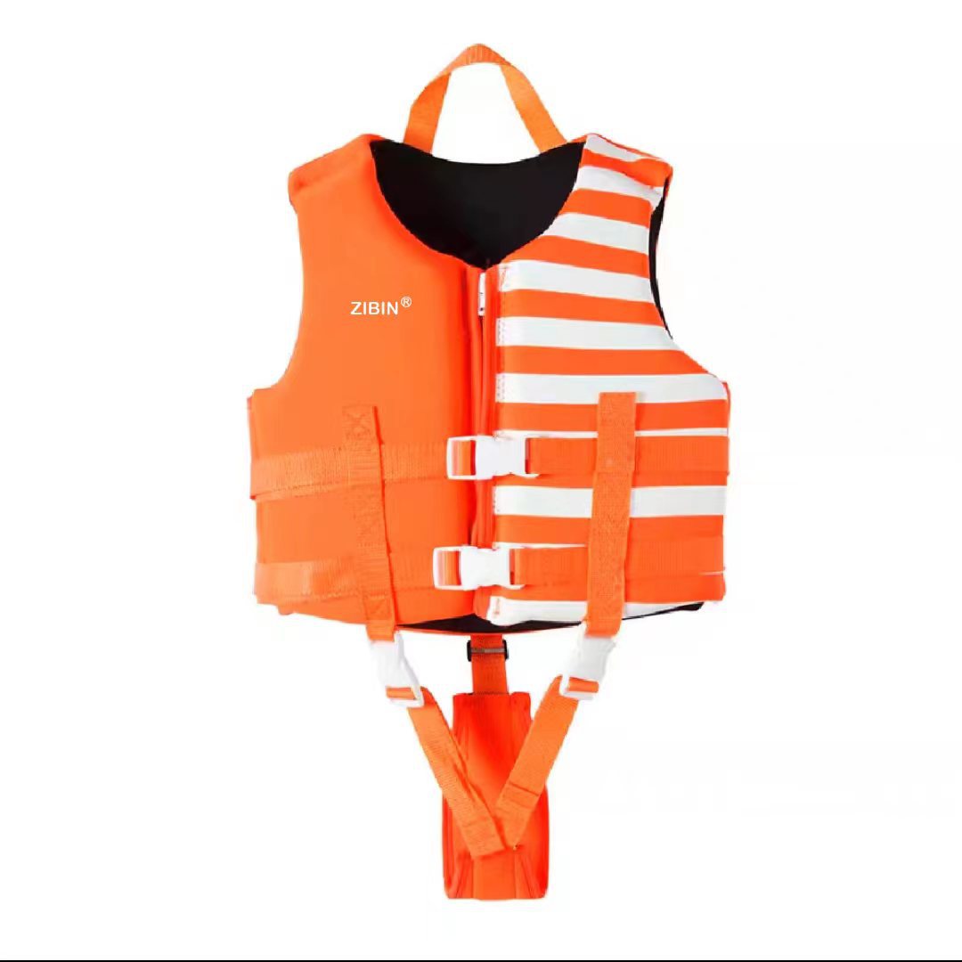 New High-Grade Children's Life Jacket Professional Buoyancy Clothing Fashion Boys And Girls Buoyancy Vest Snorkeling Swimming Rafting