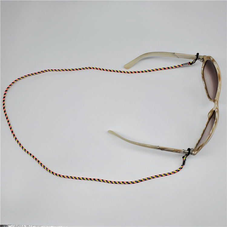 "Korean niche high-end color glasses rope, sports children's mask chain, headphones anti-loss chain. details Picture