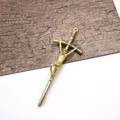 Cross-border source factory 14*5cm metal hemp pole cross pendant, office and household decorative items Specification image