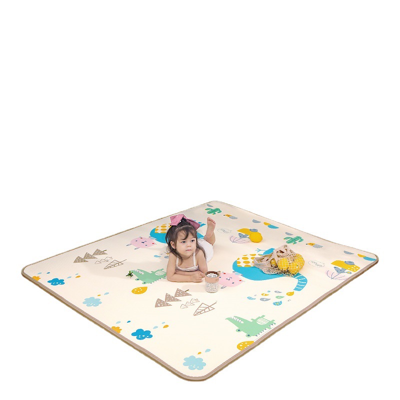 爬爬垫婴儿XPE双面卡通 围栏家用无味爬行垫 加厚2厘米宝宝游戏垫详情图5