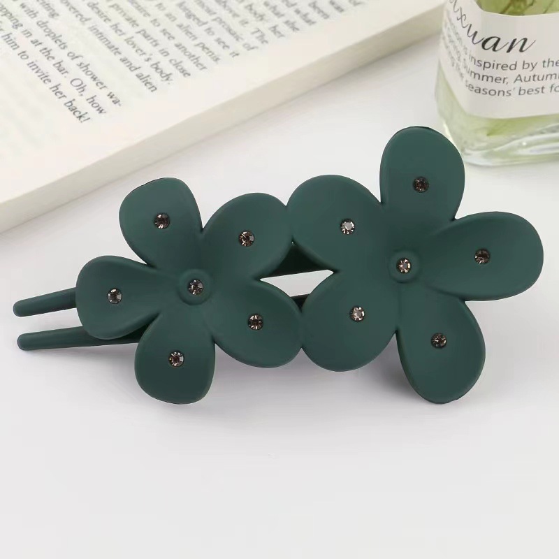 Hairpin Hairpin Back Of The Head Point Drill Delicate Network Red Explosive Temperament Elegant College Students High Appearance Level Of Everything With 23 details Picture