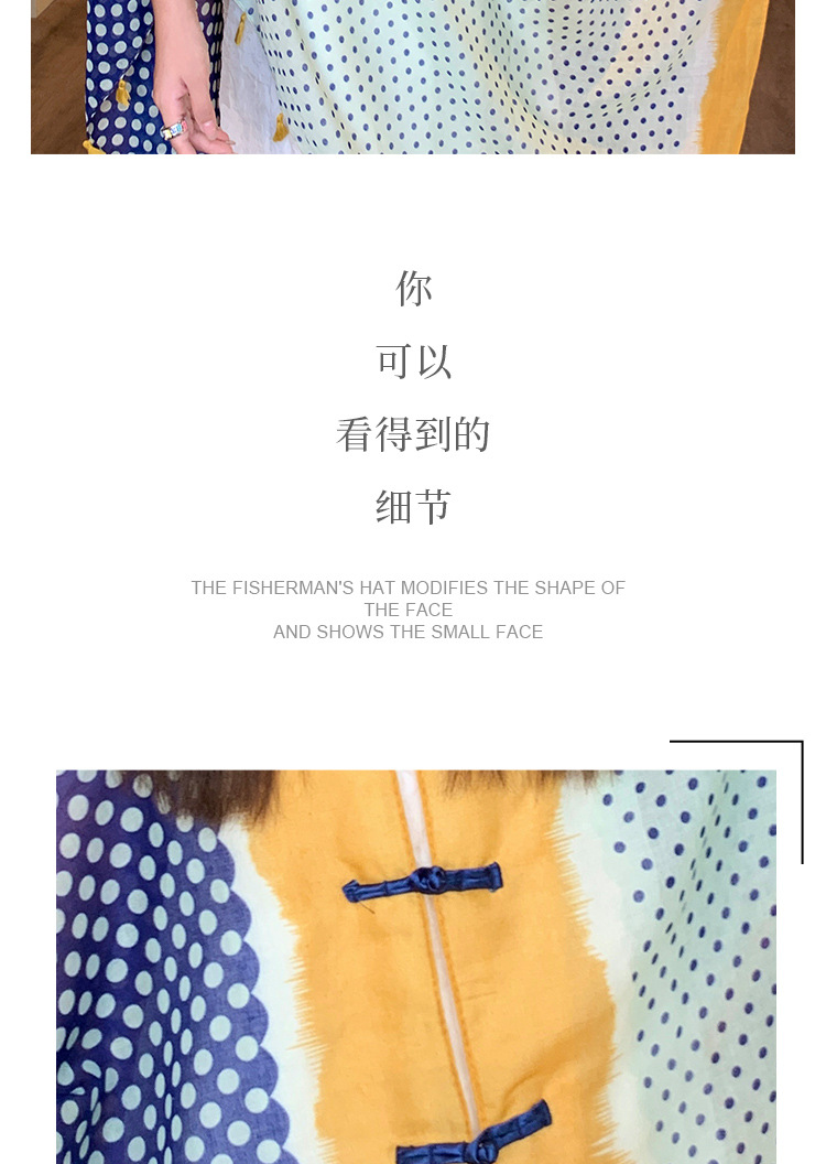 波点盘扣高档妈妈围巾女百搭长款民族风丝巾杭州丝绸披肩两用春秋详情5