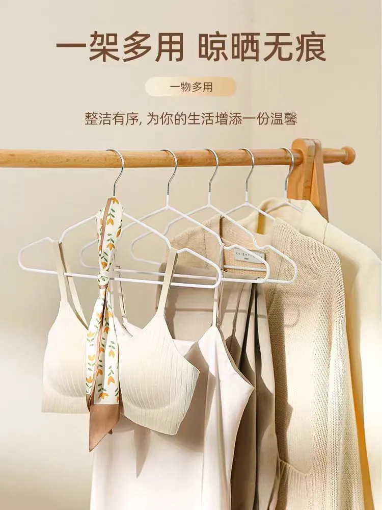 加粗加厚成人衣架子加长大人衣架挂撑家用晾晒衣架无痕防滑衣架详情4