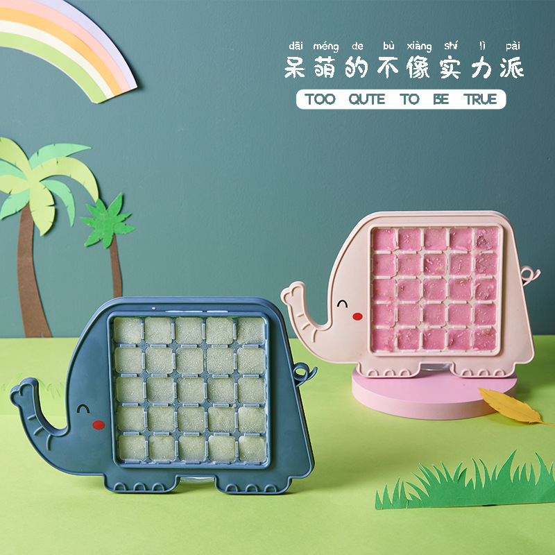 Ice Cube Baby DIY ice mold Ice cream mold, cute cartoon frozen ice block ice lolly, new home children's ice mold details Picture