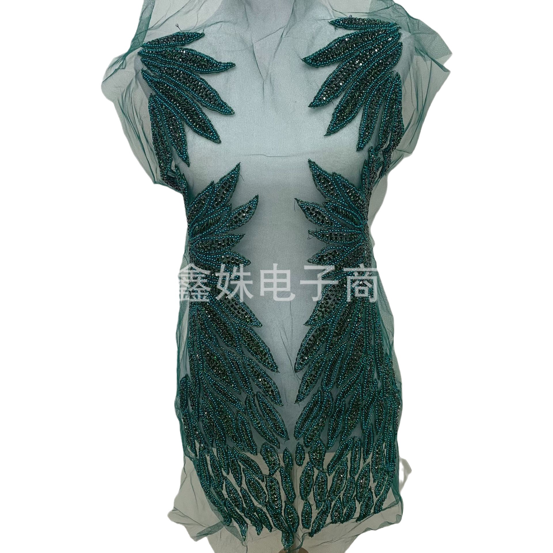 Heavy industry wedding dress and formal wear decoration mesh applique clothing and accessories Item Picture