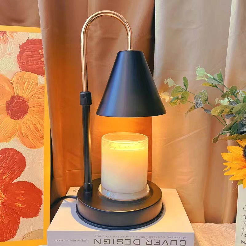 Holiday Incense Lamp Melting Wax Lamp Timing Lift Gift Melting Candle Lamp Bedside Decoration Nordic Wooden Lamp Creative Lamp Application Scenario