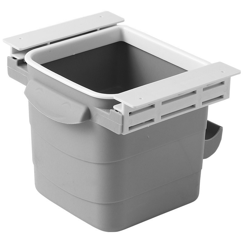 Home office desktop trash can under the desk Multifunctional trash can hidden drawer trash can Application Scenario