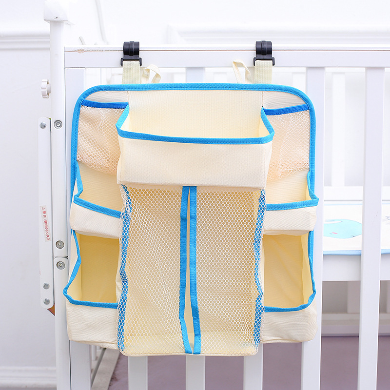 Bedside storage hanging bag for cribs Specification image