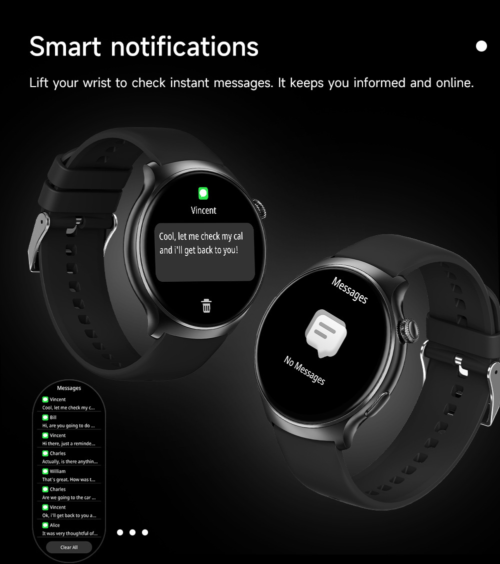 跨境热销T60智能手表血氧心率消息提醒蓝牙通话蓝牙运动智能手表详情15