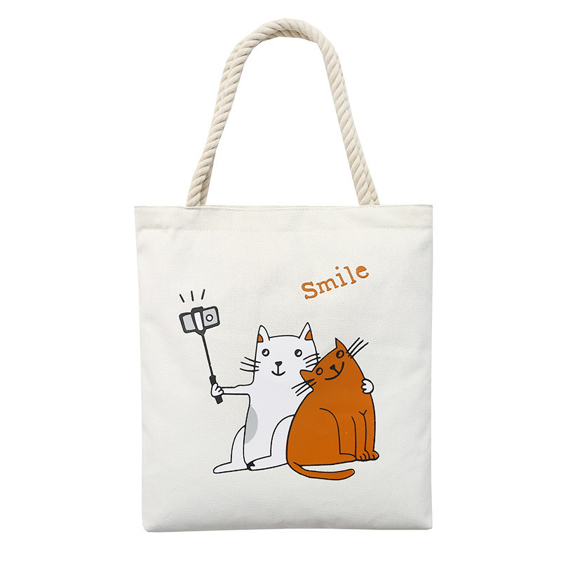 Customized logo advertising drawstring polyester bags, colored polyester-cotton hand-held bags and canvas bags from canvas bag and cotton bag manufacturers Item Picture