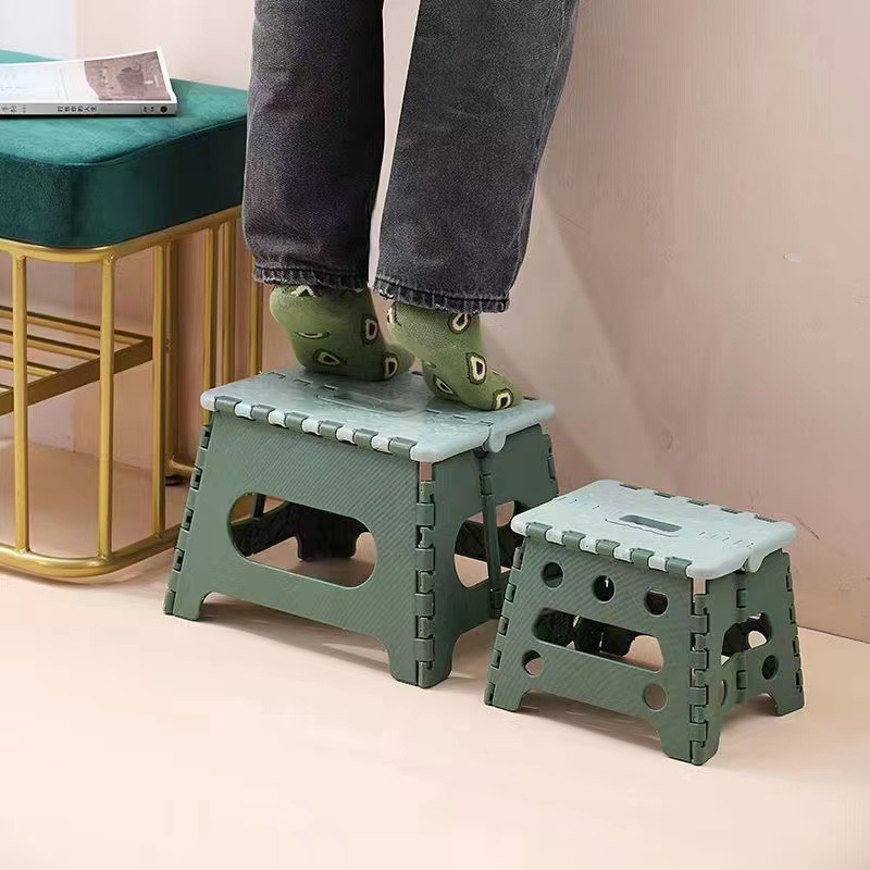 Folding stools, thickened children's kindergarten gifts, customized LOGO outdoor horse stools for kindergartens, wholesale from manufacturers Specification image