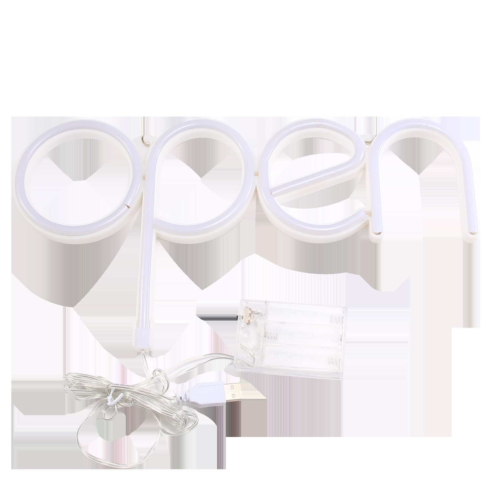 2024 Cross-Border Ins New Open Neon Led Modeling Light Online Celebrity Live Decoration Night Light Bedroom Decoration Item Picture