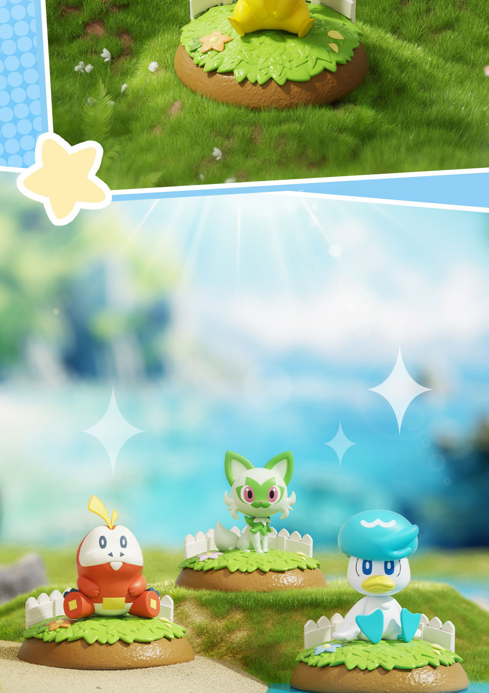 宝可梦正版皮卡丘车载摆件排排坐停车号码牌潮玩可爱耿鬼口袋妖怪详情10