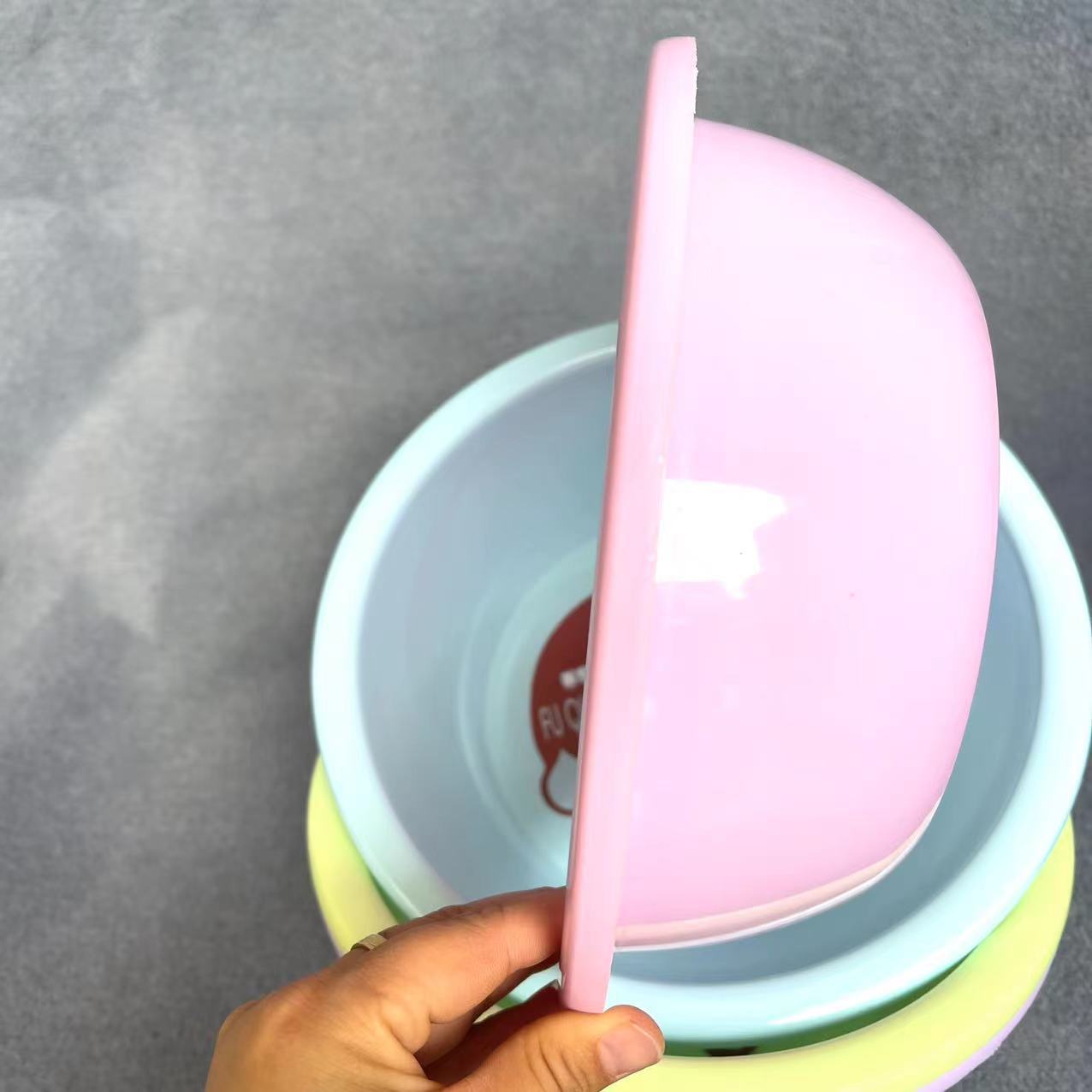 【 Zone 3-9 】9002 Baby Elephant Basin 280 yuan per box 9002 baby Elephant Basin, new material plastic basin, Water-Splashing Festival washing basin, Fruit Basin, one or two yuan, wholesale and distribution Item Picture