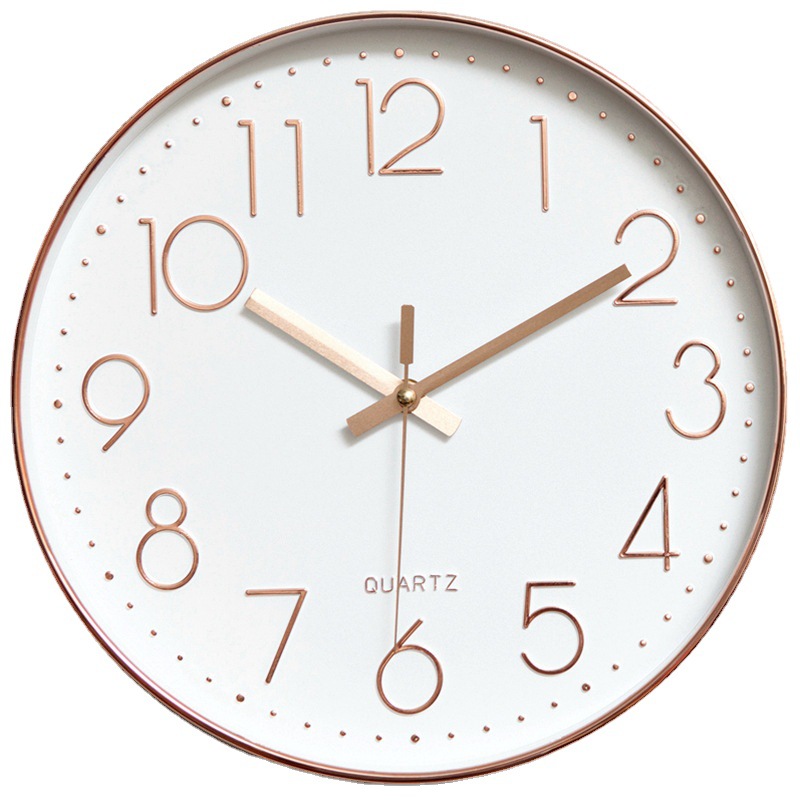 30Cm Clock Living Room Simple Wall Clock Fashion Nordic Wall Watch Quartz Clock Wholesale Clock Wall Hanging Home Clock Item Picture