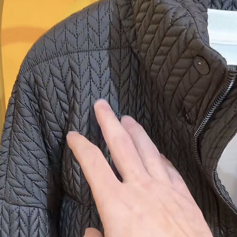 Winter Explosion Wheat Black Cotton-Padded Jacket High-End Light Luxury Trend Bread Clothing Winter Warm Men's Jacket details Picture