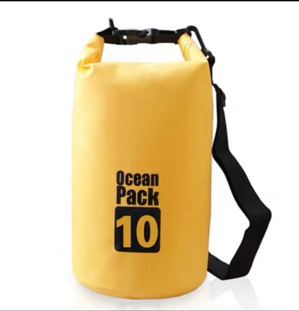 Cross-Border Hot Pvc Waterproof Bag Beach Rafting Swimming Bag Bucket Outside Single And Double Shoulder Backpack Wholesale Application Scenario