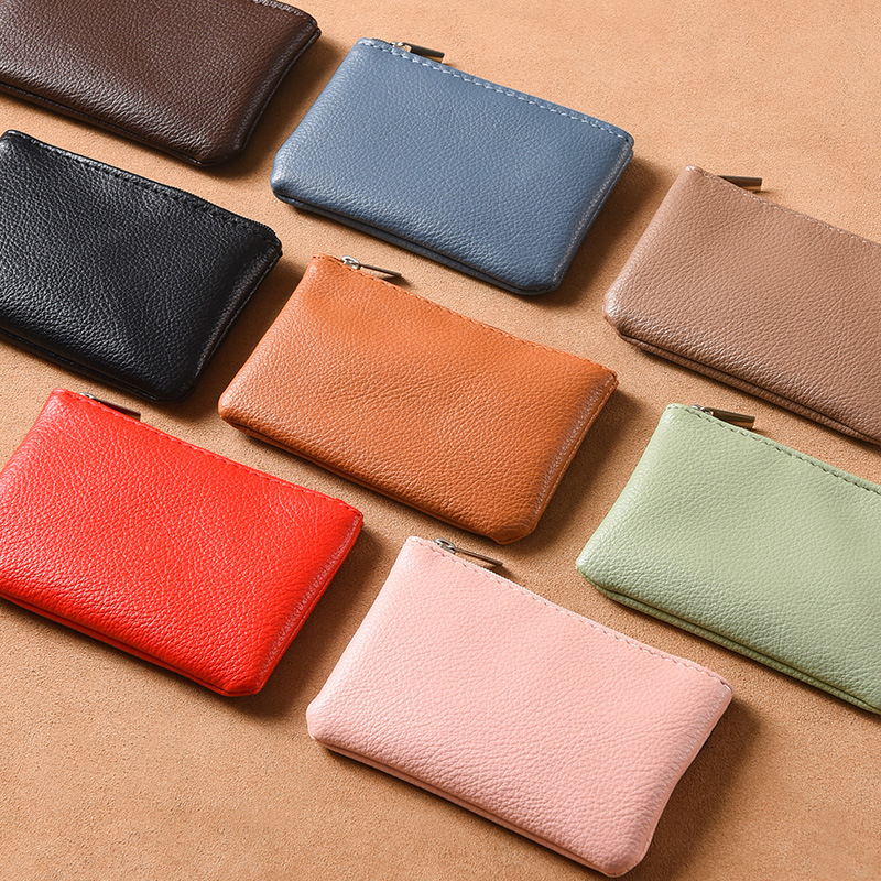 Zipper coin purse, new mini mini bag for women, small wallet card case for men, fashionable and portable key storage coin case