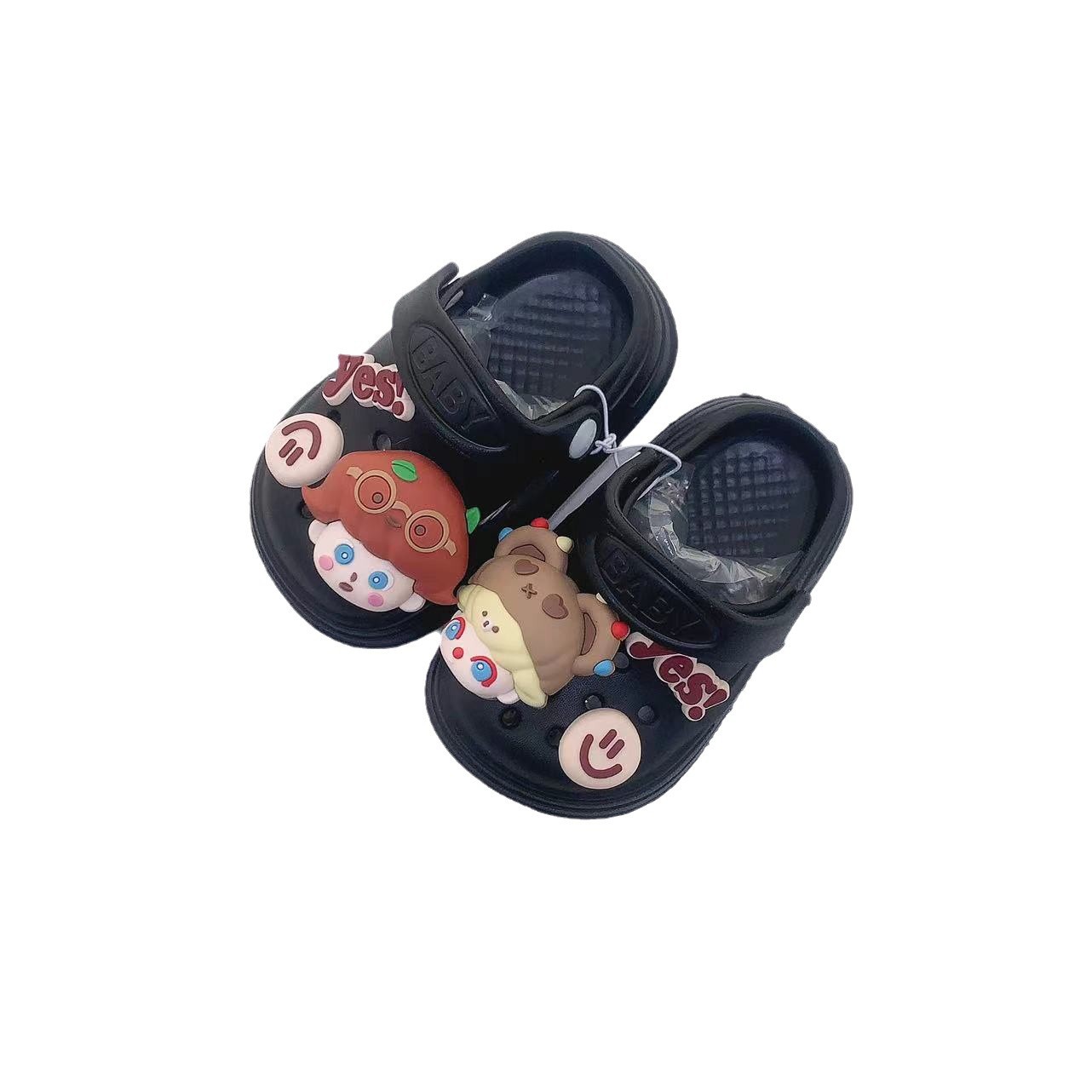 Cross-border children's Crotch Cartoon DIY Colorful ear Matte 3D indoor and outdoor summer new boys' and girls' headband children's slippers Item Picture