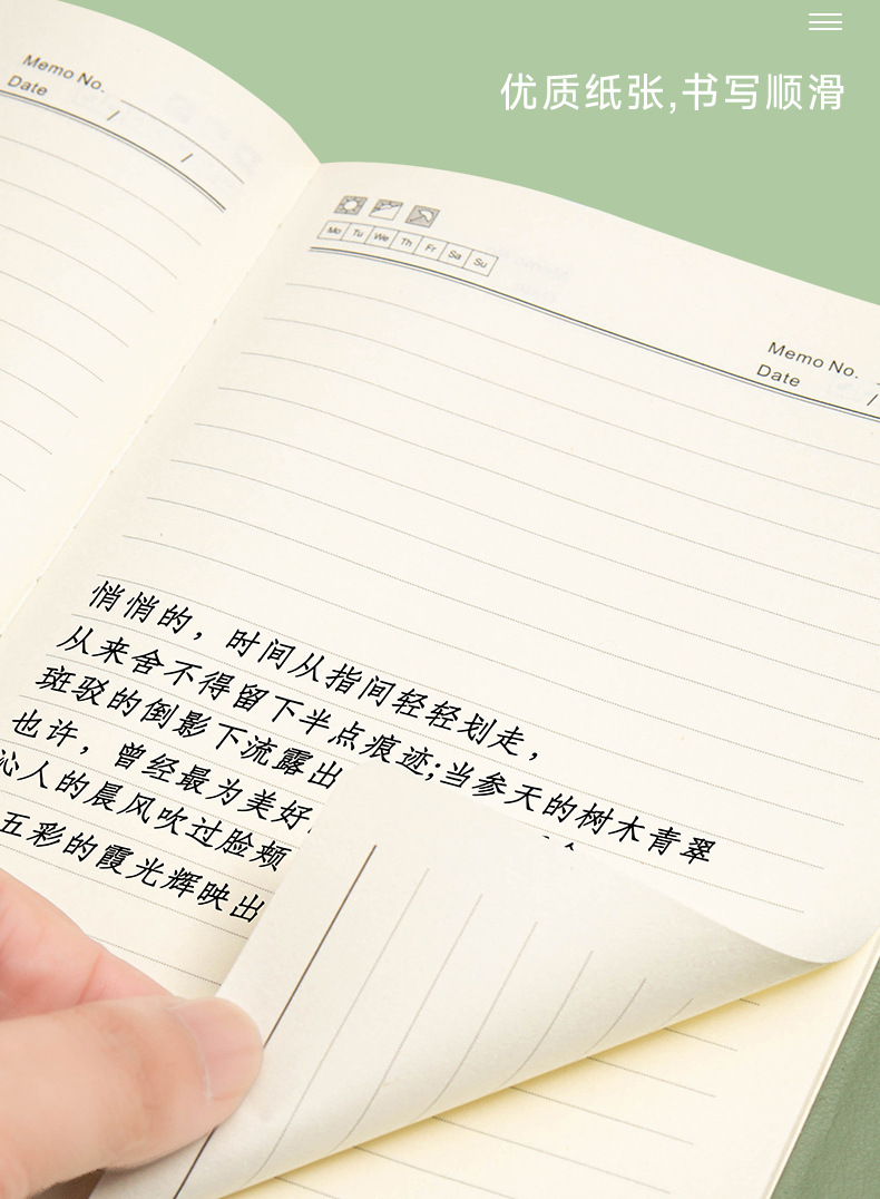 Customized business notebook sets with logo printing, office notebook gift boxes, high-appearance-level commemorative souvenirs wholesale pic 14