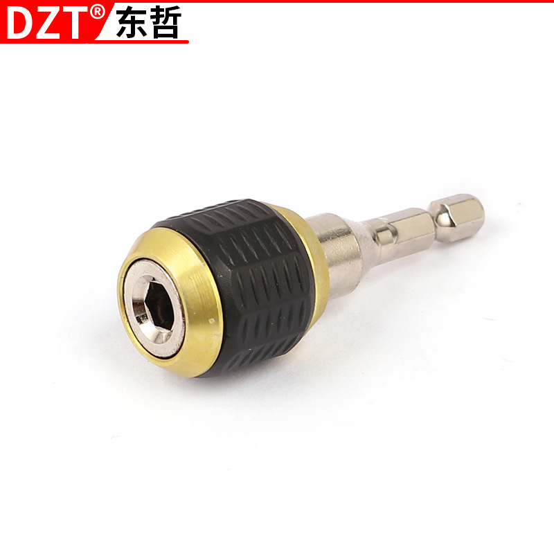 Hexagonal handle, large head, pop-up chuck, bit head, connecting rod, quick converter, pop-up self-locking adapter, extension rod Item Picture