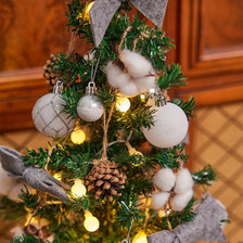 圣诞节圣诞树成品礼物北欧韩式风圣诞藤圈跨境现货圣诞节装饰批发