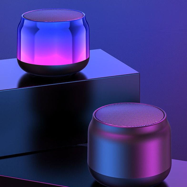 Cross-border dedicated mini m3 Bluetooth speaker factory direct sales portable small steel cannon heavy subwoofer outdoor small speaker Specification image
