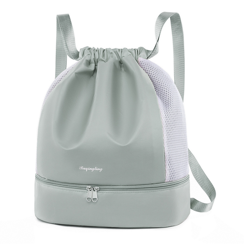 Separación seca y húmeda bolsa de fitness mujer nuevo estilo con posición de zapato bolsa de yoga de natación deportiva dos hombros mochila ligera al aire libre Application Scenario