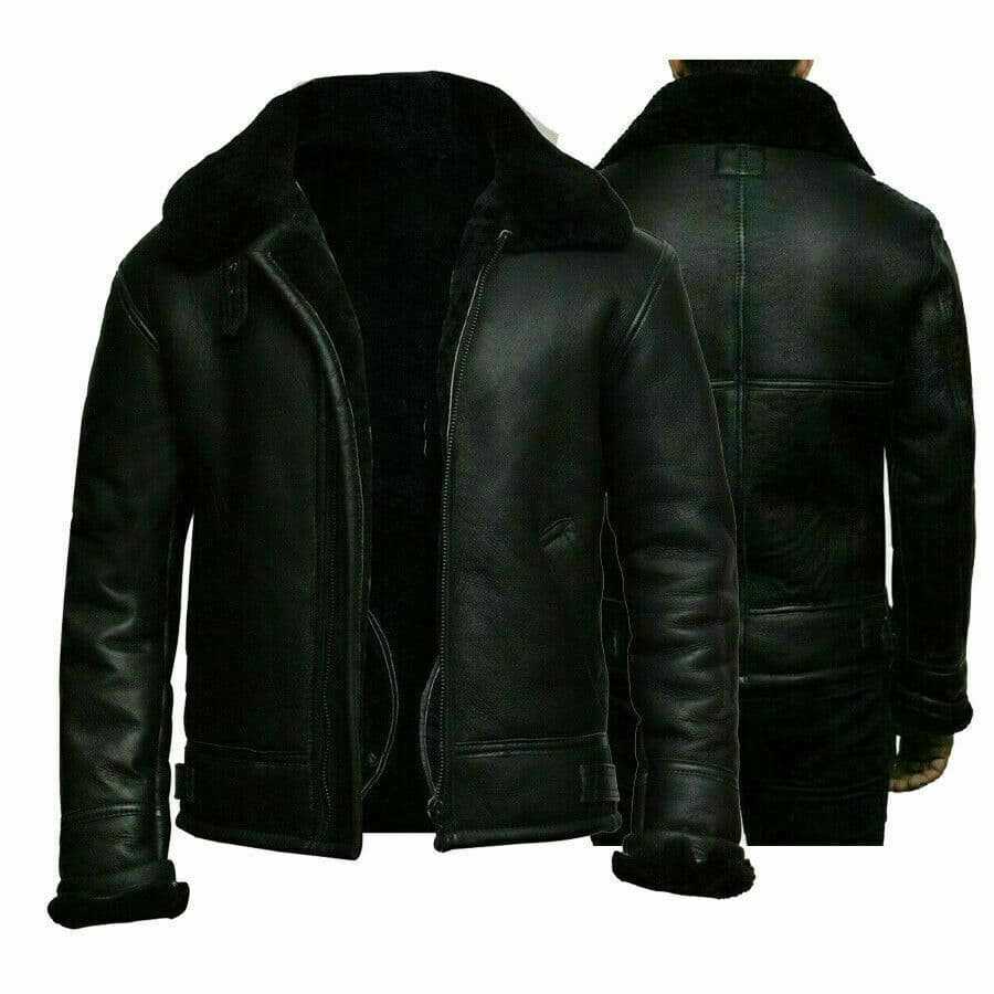 2022 Autumn/Winter Independent Station Cross-border men's faux fur integrated long-sleeved overcoat Coat 6531 Regular style Specification image