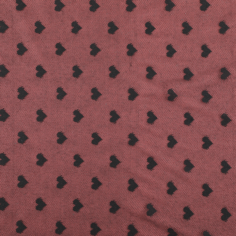 Heart-shaped full lace fabric Application Scenario