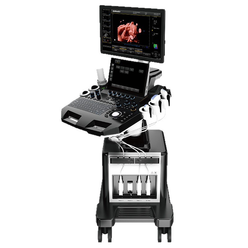 Cross-border exclusive four-dimensional color Doppler ultrasound machine DW-T30 Doppler ultrasound diagnostic instrument, paired with dual-probe B-ultrasound machine Item Picture