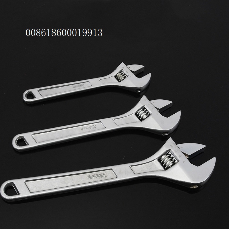 德式活扳手ADJUSTABLE WRENCH活动扳手MONKEY SPANNER活络扳手