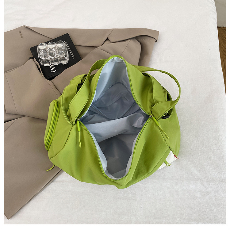 跨境韩版包包女2025新款防水尼龙包时尚新月包百搭轻便斜跨包详情18