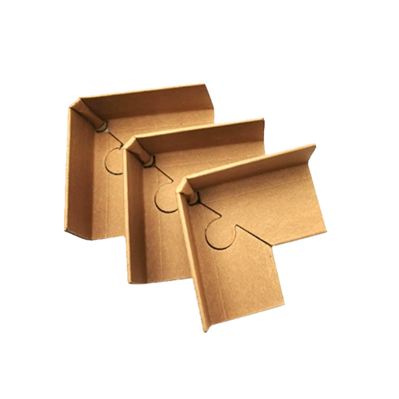 Ring-shaped paper corner protectors, L-shaped corner protectors, bent corner protectors, carton corner protectors, plum blossom protectors, kraft paper packaging corner protectors Item Picture