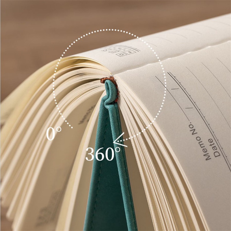 U-Buckle Book Super Thick College A5 Leather-Bound Business Notepad Thick Retro Simple Korean Version Diary Wholesale Application Scenario