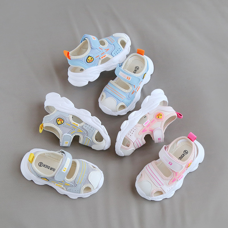 Children's sandal Summer soft bottom male and female baby sandal baby sandal beach shoes Bag-head sandal baby girl 2022