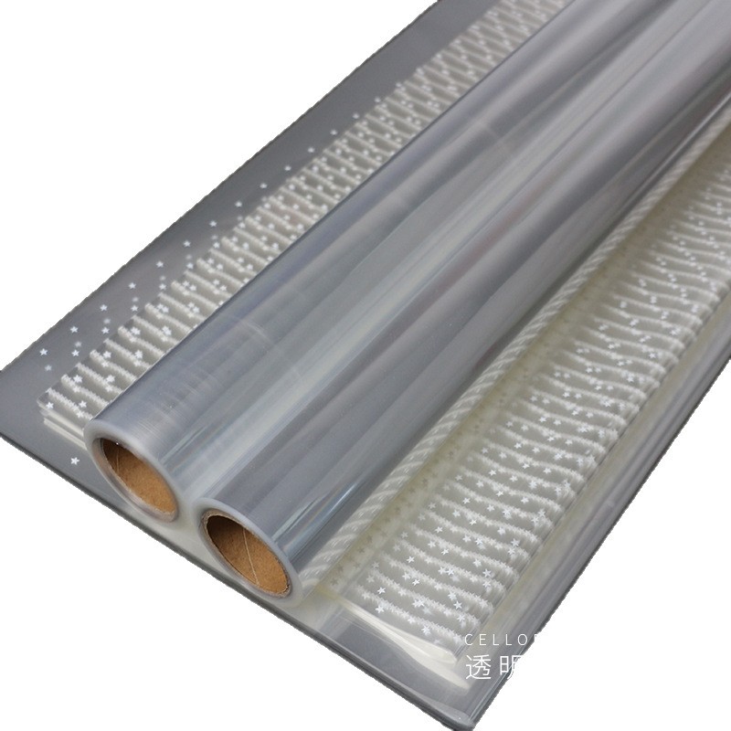 罗兰透明玻璃纸鲜花包装纸防水opp材料礼物包花纸花店花艺