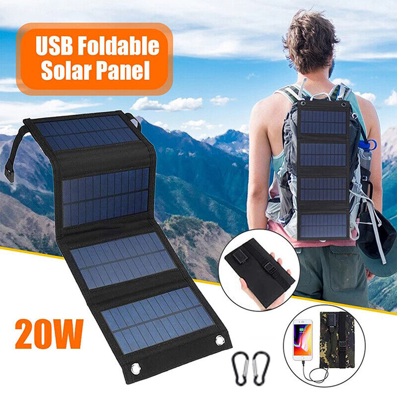 20W/USB/太阳能电池板产品图