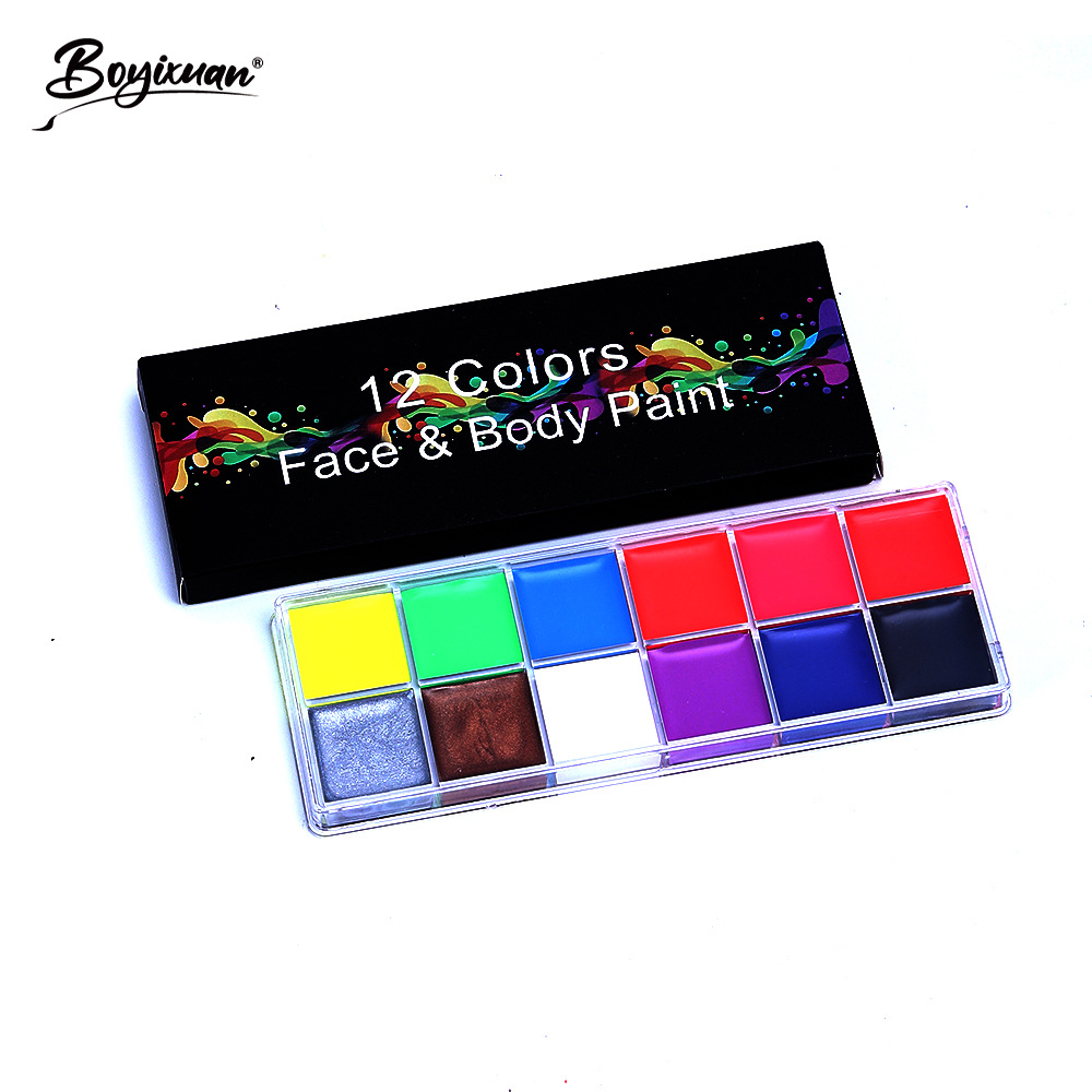 美术颜料实物图