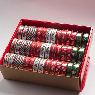Christmas Series Packaging With Christmas Snow Santa Claus Gift Box Packaging Christmas Gift Ribbon Gift Box