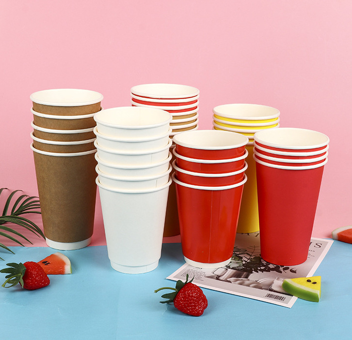 Disposable thickened advertising paper cups